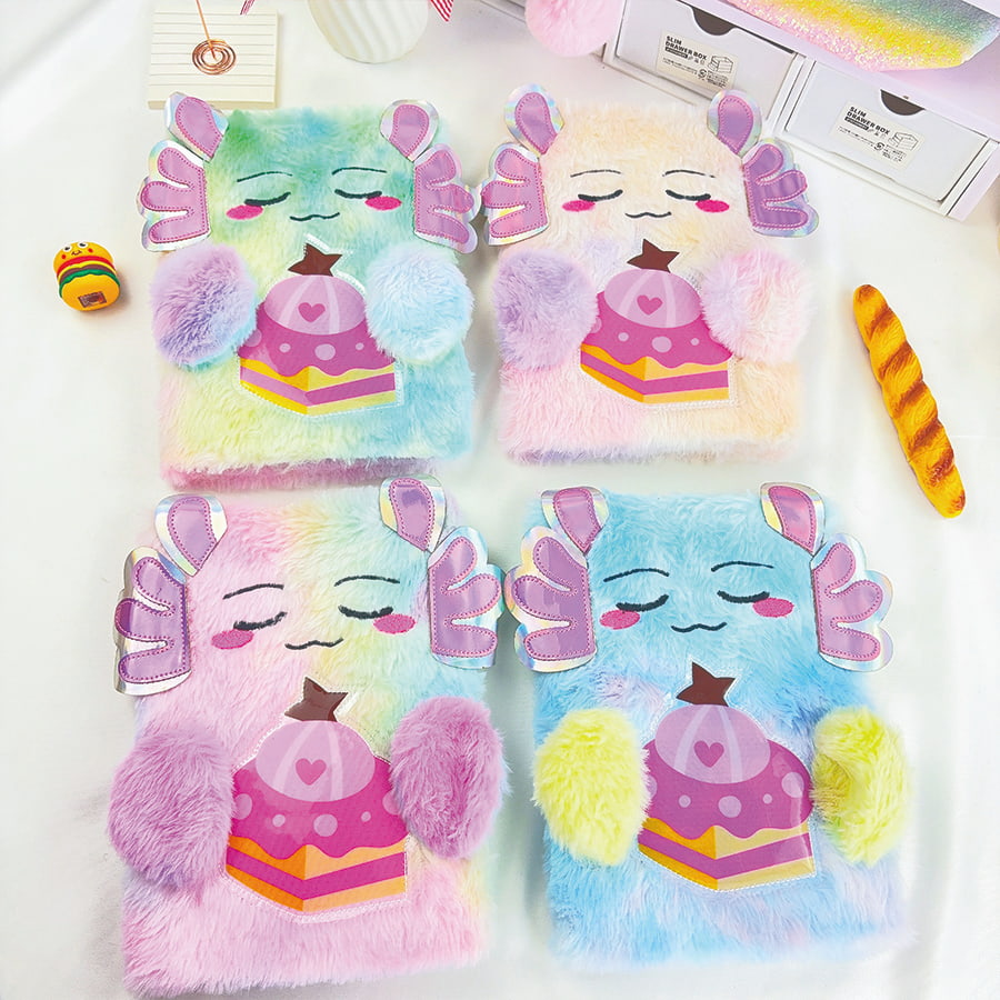 A5 क्यूट मॉन्स्टर डायरी प्लश नोटबुक A5 क्यूट मॉन्स्टर डायरी प्लश नोटबुक